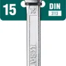Ключи комбинированные KRAFTOOL, Cr-V, DIN 3113 27079-15 купить в Новом Уренгое