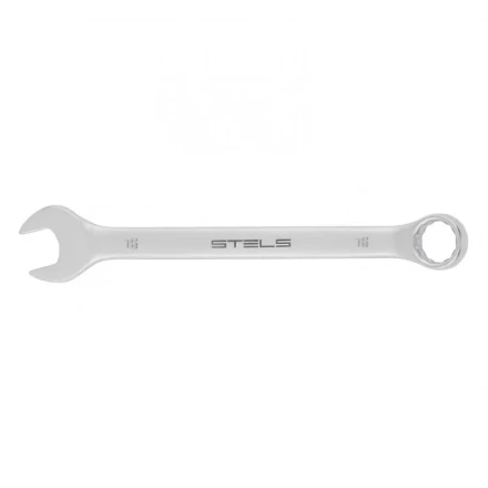 Ключ комбинированный Stels 16 мм матовый хром 15221 купить в Новом Уренгое