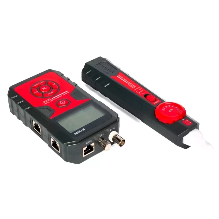 LAN-тестер кабельный КВТ KT 858C с функцией PoE (86210) купить в Новом Уренгое