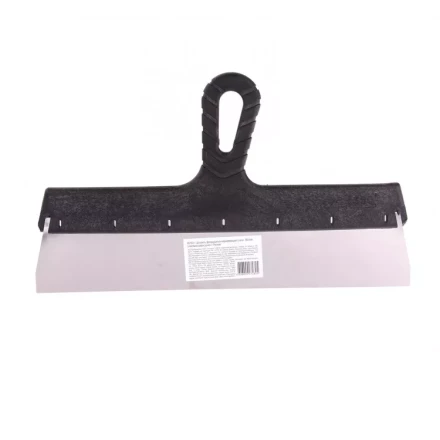 Шпатель фасадный из нержавеющей стали 350 мм пластмассовая ручка 85153 купить в Новом Уренгое