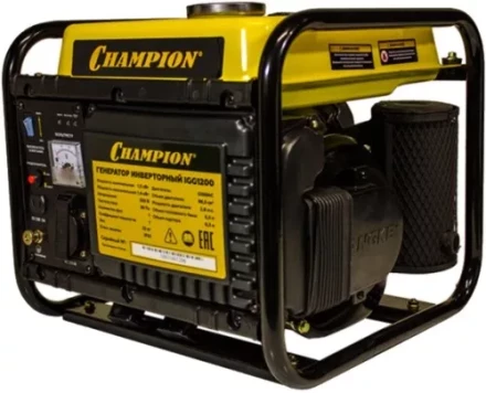 Бензогенератор инверторный CHAMPION IGG1200 купить в Новом Уренгое