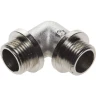 Уголок GENERAL FITTINGS с упором, никелированная латунь, ш/ш, 1/2" 51072-S/S-1/2 купить в Новом Уренгое