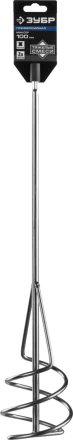 Миксер ЗУБР &quot;ПРОФЕССИОНАЛ&quot; для песчано-гравийных смесей, SDS+ хвостовик, оцинкованный, на подвеске, 100x500мм 06037-10-50 купить в Новом Уренгое