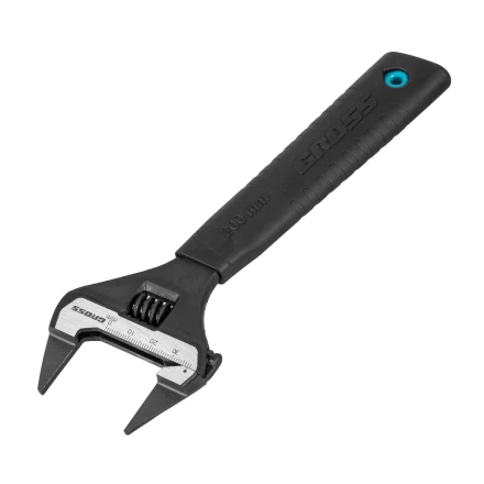 Ключ разводной, 200 мм Gross 15573, CrV, ультратонкие губки купить в Новом Уренгое