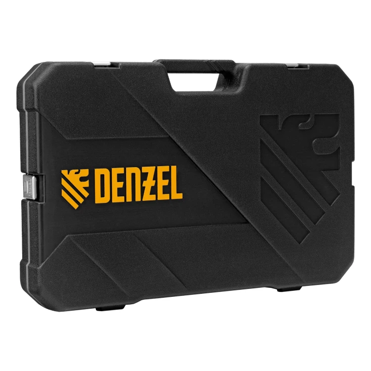 Набор инструментов Denzel 15806, 1/2", 1/4", CrV, S2, пластиковый кейс, 194 предмета купить в Новом Уренгое