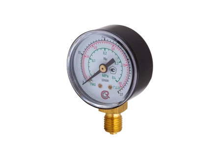 Манометр ТМ-210Р   0-90/37L/min  0,4MPa   M12х1,5.2,5   N2 Сварог купить в Новом Уренгое