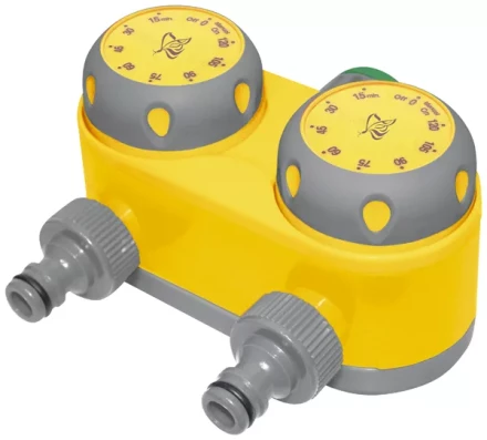 Таймер для полива на 2 линии механический PALISAD-LUXE 66197 купить в Новом Уренгое