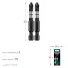 Биты для ударных шуруповертов KRAFTOOL Impact Pro PH 26191-2-50-S2 купить в Новом Уренгое