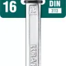 Ключи комбинированные KRAFTOOL, Cr-V, DIN 3113 27079-16 купить в Новом Уренгое