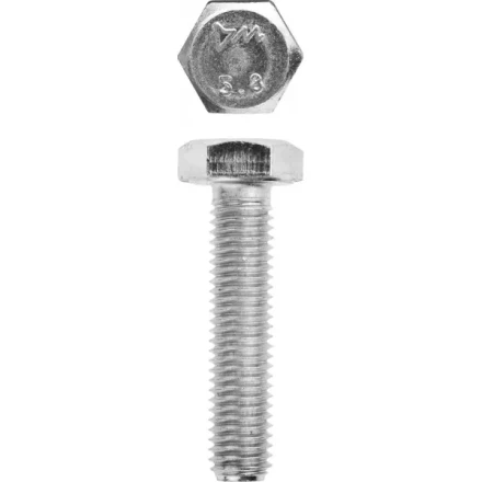 Болт ЗУБР &quot;МАСТЕР&quot; с шестигранной головкой, ГОСТ 7798-70, класс прочности 5.8, оцинкованный, M10x45мм, 5кг 303080-10-045 купить в Новом Уренгое