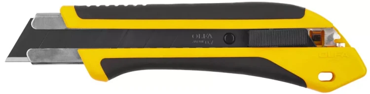 Нож OLFA "AUTOLOCK" с выдвижным лезвием, двухкомпонентный корпус, 25мм OL-XH-AL купить в Новом Уренгое