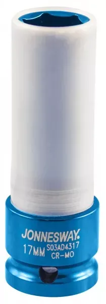 Головка ударная шестигранная 1/2" М17 для л/с дисков  S03АD4317 Jonnesway 99427 купить в Новом Уренгое