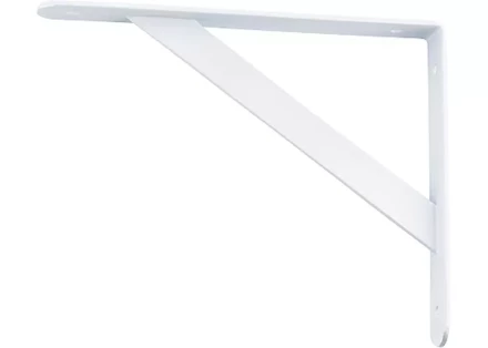 Кронштейн усиленный 300х200х30х4 мм белый СИБРТЕХ 94046 купить в Новом Уренгое