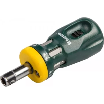 Набор KRAFTOOL Отвертка &quot;BIT LOCK&quot; реверсивная с битами, 12-в-1 26161-H13 купить в Новом Уренгое