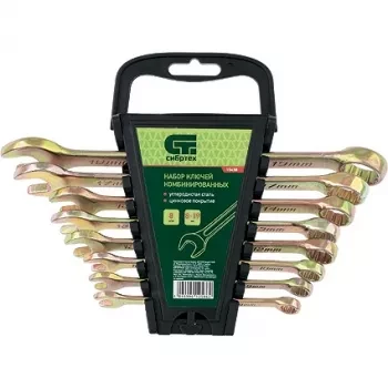Набор ключей комбинированных 6-19 мм., 8 шт. СИБРТЕХ 15438 купить в Новом Уренгое