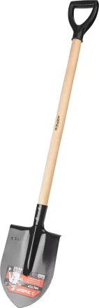 ЗУБР Мастер, 285 х 205 х 1200 мм, полотно 1.6 мм, закалено, дерев. черенок высш. сорт с рукояткой, тип ЛКО, штыковая лопата (39572) купить в Новом Уренгое