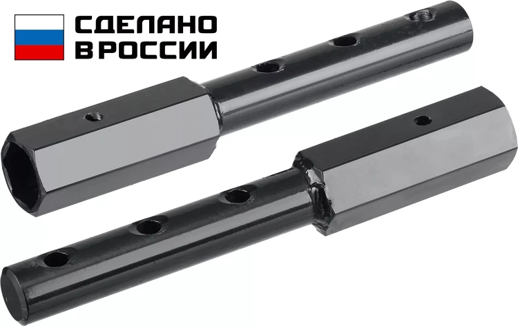 ЗУБР УД-3, НЕХ 32 - круг 30 мм, 2 шт., удлинитель (707107-3) купить в Новом Уренгое