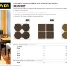 Накладки STAYER "COMFORT" на мебельные ножки, самоклеящиеся, фетровые, коричневые, круглые - диаметр 35 мм, 4 шт 40910-35 купить в Новом Уренгое