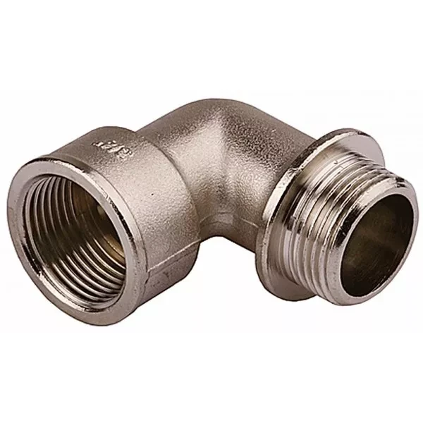 Уголок GENERAL FITTINGS с упором, никелированная латунь, г/ш, 3/4" 51072-G/S-3/4 купить в Новом Уренгое