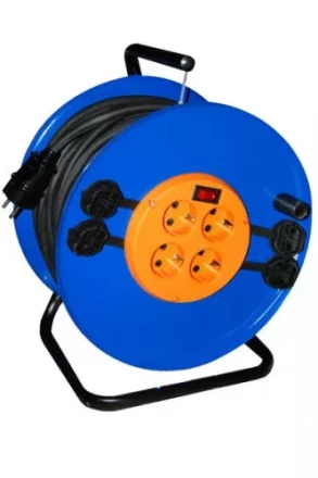 Удлинитель электрический силовой мет.катушка 40м 4 роз ЭНКОР 69582 купить в Новом Уренгое