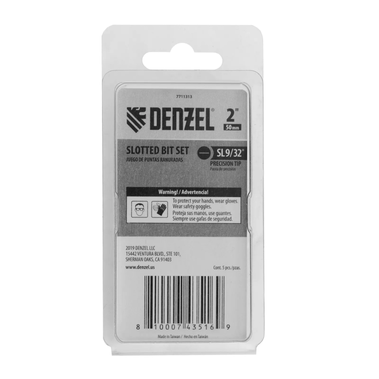 Бита SL7x50, 5 шт. Denzel 7711313 купить в Новом Уренгое