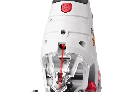 Лобзик ЗУБР, 3-х позиционный маятниковый ход, сталь-10мм/дерево-100мм, 500–3000ходов/мин, 710Вт ЗЛ-710Э купить в Новом Уренгое