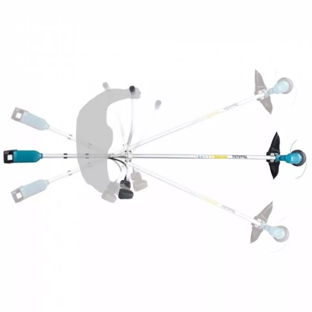 Аккумуляторная коса (триммер) Makita DUR190URT3 (2* АКБ 5Ач,  ЗУ) купить в Новом Уренгое