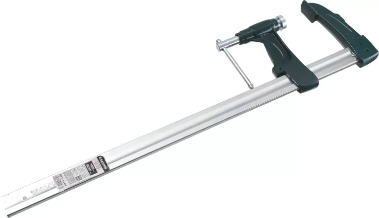 Струбцина KRAFTOOL тип "F", с мультипликаторной прижимной втулкой, 125х600 мм 32013-125-600 купить в Новом Уренгое