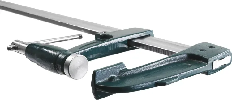 Струбцина KRAFTOOL тип "F", с мультипликаторной прижимной втулкой, 125х600 мм 32013-125-600 купить в Новом Уренгое