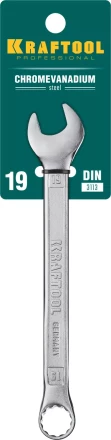 Ключи комбинированные KRAFTOOL, Cr-V, DIN 3113 27079-19 купить в Новом Уренгое