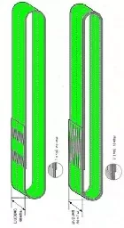 Строп текстильный кольцевой СТК 1 т L=3 м SF6 30 мм купить в Новом Уренгое