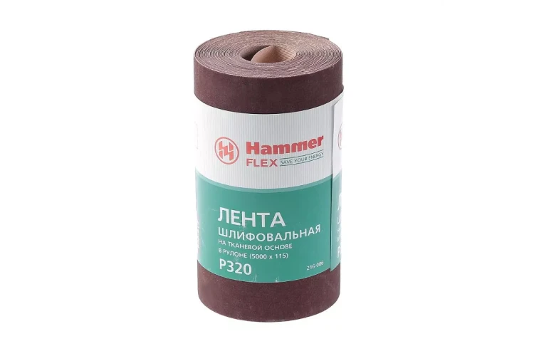 Лента шлифовальная в рулоне HAMMER Flex  216-006 купить в Новом Уренгое