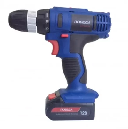 Аккумуляторная дрель-шуруповерт ПОБЕДА ДА-12/2 Ли PATRIOT купить в Новом Уренгое