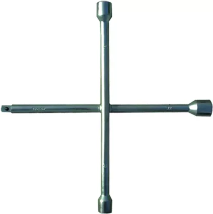 Ключ-крест баллонный 17 х 19 х 21 мм под квадрат 1/2&quot; толщина 16 мм MATRIX 14247 купить в Новом Уренгое