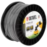Леска для триммера двухкомпонентная квадрат, 4,0мм х 62м, на DIN катушке EXTRA CORD// Denzel 96821 купить в Новом Уренгое