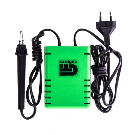 Электроприбор для выжигания по дереву &quot;Ажур&quot; с подставкой 2 проекции в комплекте Сибртех 91305 купить в Новом Уренгое