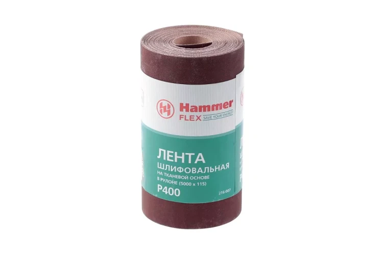 Лента шлифовальная в рулоне HAMMER Flex  216-007 купить в Новом Уренгое