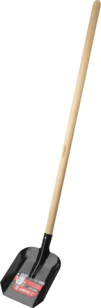 ЗУБР Мастер, 346 х 235 х 1375 мм, полотно 1.6 мм, закалено, дерев. черенок высш. сорт, тип ЛСП, совковая лопата (39577) купить в Новом Уренгое