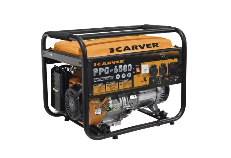 Бензогенератор CARVER PPG-6500 купить в Новом Уренгое