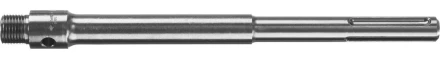 Державка ЗУБР &quot;МАСТЕР&quot; для бур. коронки с хвостовиком SDS MAX. L-300мм,резьба М22,конусное крепление центрир сверла 29188-300 купить в Новом Уренгое