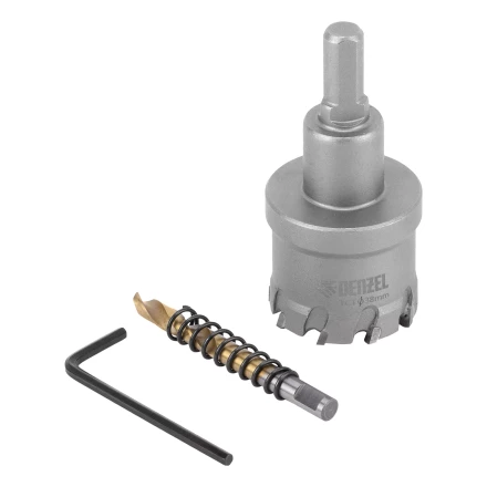 Коронка по металлу твердосплавная, 38 мм Denzel 724012 купить в Новом Уренгое