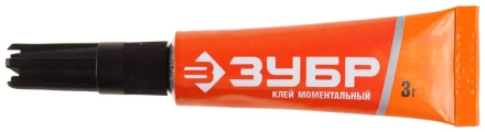 Клей ЗУБР моментальный, на мультикарте, 3 г 41903 купить в Новом Уренгое