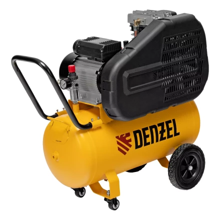 Компрессор воздушный рем. привод Denzel BCI 2100/50, 2,1 кВт, 50 литров, 400 л/мин купить в Новом Уренгое
