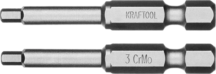 Биты KRAFTOOL X-Drive HEX Оберон 26127-3-50-2 купить в Новом Уренгое