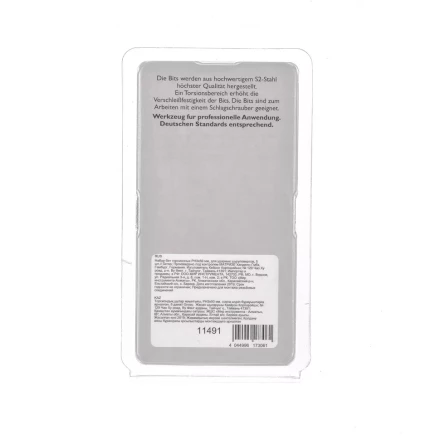 Набор бит торсионных PH3x50 мм для ударных шуруповертов 5 шт. Gross 11491 купить в Новом Уренгое