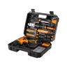 Дрель аккумуляторная DEKO Banger 12V + набор инструмента 93 предмета, 063-4167 купить в Новом Уренгое