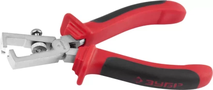 Плоскогубцы ЗУБР &quot;МАСТЕР&quot; для зачистки проводов, хромированные, d до 5мм, площадь поперечного сечения кабеля до 10мм2, 180мм 22025-9-18 купить в Новом Уренгое