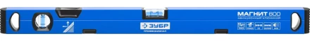 Уровень ЗУБР &quot;ПРОФЕССИОНАЛ&quot; &quot;МАГНИТ&quot; с перископом, фрезерован поверхность, 2 цельные противоудар ампулы, магнитный, 600мм 34589-060 купить в Новом Уренгое