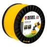 Леска для триммера звезда, 2,0мм х 374м, на DIN катушке FLEX CORD,  Denzel 96285 купить в Новом Уренгое