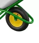 Тачка садово-строительная усиленная грузоподъемность 200 кг объем 90 л 689883 купить в Новом Уренгое